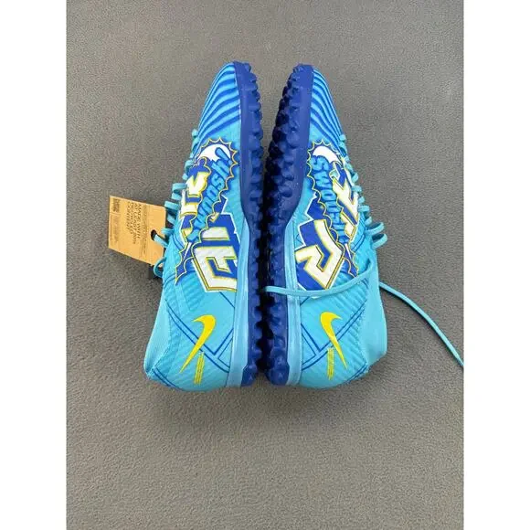 Nike Zoom Mercurial Superfly 9 Elite Men Size 11.5 Academy Baltic Blue‎ KM TF